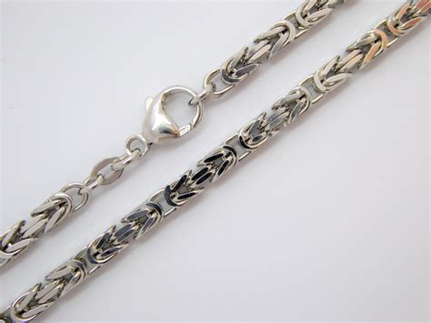weißgold kette herren 18 karat